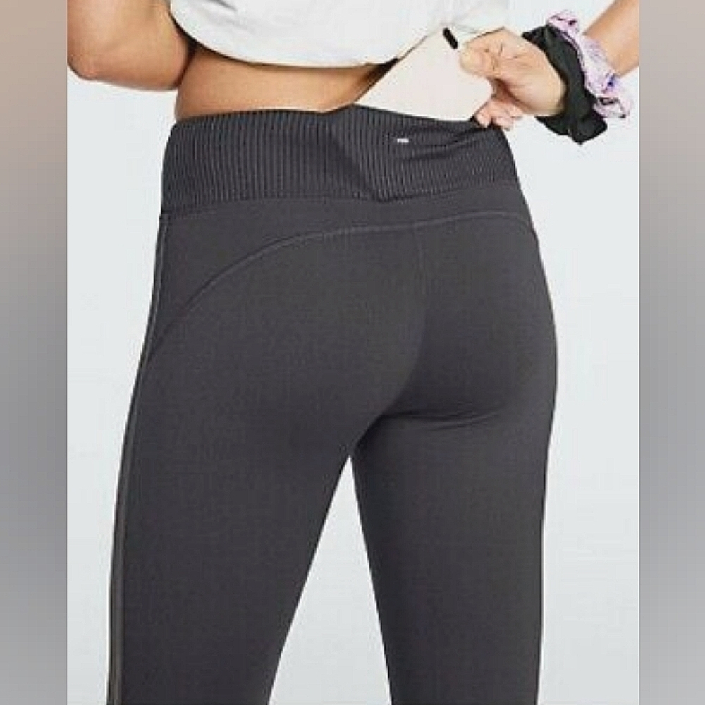 Sale Vs Pink Ultimate Leggings Gray Womens Size S